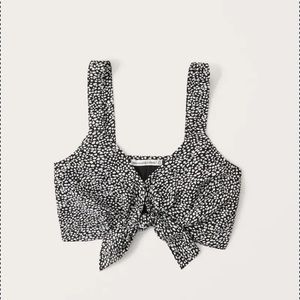 Abercrombie & Fitch Tie Front Top